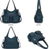 41zjqB42fjS._AC_.jpg KL928 sacs à main femmes sac à bandoulière PU cuir souple dames sacs à main sac à bandoulière sacs à main pour femmes(Light Blue)