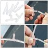 YIXISI 4m Kit de Tuyau Essuie Glace, Tuyau de Liquide de Lave-Glace, Tuyau Flexible, Buse D'essuie-Glace Brouillard Lave-Linge Tuyau de Pulvérisation, avec 12 Bec Joint Ensemble Kit, Transparent