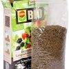Compo Engrais Bio pour Baies de Longue durée avec Laine de Mouton - Engrais Naturel Organique pour Toutes Les Plantes et arbustes à Baies de même Que pour Les Fruits à Noyau et à pépins 2 kg Marron