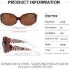 51Bb6byWuaL._AC_.jpg LVIOE Lunette de Soleil Femme Polarisée-Grande, Vintage Lunettes Anti Reflet 100% UV Protection