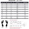 AOOAR Escarpins classiques à talons hauts pour femme