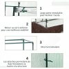 51O2VqZeMNL._AC_.jpg Outsunny Serre de Jardin Serre à tomates 1L x 0,5l x 1,5H m Porte zippée déroulante Acier thermolaqué PE Haute densité 140 g/m² Anti-UV