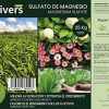 CULTIVERS Sulfate de Magnésium 1.5 kg Engrais Universel 100% Naturel Favorise la Croissance des Cultures, des Jardins et des Plantes d'Intérieur - Engrais Magnésium Haute Solubilité