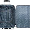 51ZOjfwzUVL._AC_.jpg ITACA - Valise Cabine Valise Souple Petite de Voyage Trolley 2 Roues 55 cm Polyester EVA. Les Bagages à Main. Souple Résistant et Léger. Manche Poignée. Low Cost Ryanair. T71950, Couleur Noir