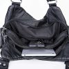 51ZseHiTdIL._AC_.jpg Sac à Main pour Femme en Cuir Souple lavé avec Multi-Poches Sac à bandouliere élégant et spacieux Sac portés Main Fourre-Tout Cabs (Noir)