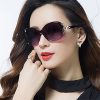 51cXpPMtgiL._AC_.jpg Yilad Lunettes de soleil élégantes avec protection UV400 - Verres polarisés - Pour femme - Violet