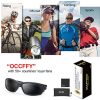 51fVpsb92oL._AC_.jpg Occffy Lunettes de Soleil Polarisées pour Hommes - UV400 pour Sports Baseball Course Cyclisme Pêche Golf Tr90