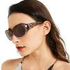 51va4Mnr0XL._AC_.jpg LVIOE Lunette de Soleil Femme Polarisée-Grande, Vintage Lunettes Anti Reflet 100% UV Protection