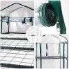 51w52HibhPL.jpg Dawoo Mini Serre de Jardin,Petite étagère de Serre, 4 serres de Jardin Portables à étagères Extérieures et Intérieures,68 cm (L) x 48 cm (L) x 158 cm (H) (4 Niveaux)