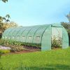 51wYldgJrL._AC_.jpg IDMarket - Serre Tunnel de Jardin 4 Saisons 24M² Verte Gamme maraîchère des Andes 8x3M