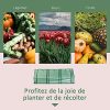 51xnTpu6T4L._AC_.jpg HOMCOM Mini Serre de Jardin 270L x 90l x 90H cm Acier PE Haute densité 140 g/m² Anti-UV 3 fenêtres avec Zip enroulables Vert