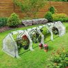 619kFDcJgbL._AC_.jpg IDMarket - Serre châssis Blanche de Jardin spéciale forçage 3M