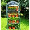 61Icuruc4xL.jpg Dawoo Mini Serre de Jardin,Petite étagère de Serre, 4 serres de Jardin Portables à étagères Extérieures et Intérieures,68 cm (L) x 48 cm (L) x 158 cm (H) (4 Niveaux)