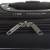 61MKM9rm7RL._AC_.jpg ITACA - Valise Cabine Valise Souple Petite de Voyage Trolley 2 Roues 55 cm Polyester EVA. Les Bagages à Main. Souple Résistant et Léger. Manche Poignée. Low Cost Ryanair. T71950, Couleur Noir