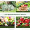 61V9GQdCzAL._AC_.jpg Outsunny Mini Serre de Jardin Serre à tomates Double bâche 180L x 90l x 90H cm Acier PE PVC 2 fenêtres avec Zip enroulables Vert