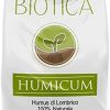 BIOTICA HUMICUM Humus de Vers de Terre - 25 Litres - 100% Fertilisant Naturel - Idéal comme engrais pour plantes légumes fleurs pelouses et arbres fruitiers - Terreau universel Humus de Lombric