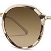 Carfia Vintage Lunettes de Soleil Femme Polarisées/lunette anti lumiere bleue Retro Style Protection UV400 pour Voyage Conduire Achats