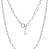 Immobird Collier Femme en Argent Sterling 925 Immobird Collier Femme en Argent Sterling 925