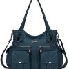 KL928 sacs à main femmes sac à bandoulière PU cuir KL928 sacs à main femmes sac à bandoulière PU cuir souple dames sacs à main sac à bandoulière sacs à main pour femmes(Light Blue)
