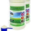 Nortembio Agro Sulfate de Magnésium Naturel 2x1,2 Kg. Utilisation Universelle. Nortembio Agro Sulfate de Magnésium Naturel 2x1,2 Kg. Utilisation Universelle. Améliore la Croissance des Cultures, des Jardins, des Plantes d’Intérieur et d’Extérieur.