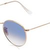 Ray-Ban unisex-adult Lunettes de Soleil ROUND METAL RB 3447N Ray-Ban unisex-adult Lunettes de Soleil ROUND METAL RB 3447N