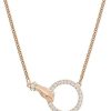 Swarovski Collier Swarovski Symbolic, blanc, Métal doré rose Swarovski Collier Swarovski Symbolic, blanc, Métal doré rose