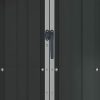1647587775_31ZOsFAAouL._AC_.jpg Leepesx Abri de Jardin Maison de Stockage Abri de Rangement d'extérieur Abri de Jardin Anthracite 107,5x46x183 cm Acier galvanisé