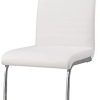 210TCfRFKL._AC_.jpg Albatros Chaise Cantilever BURANO Lot de 4 chaises, Blanc, testé par SGS