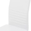 213XSk7oLPL._AC_.jpg Albatros Chaise Cantilever BURANO Lot de 4 chaises, Blanc, testé par SGS