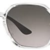 21AVQxuzkL._AC_.jpg Ray-Ban 0rb4361-647711-52, Lunettes de Soleil Homme, Transparent, 54