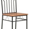 31ETY-ImUL._AC_.jpg vidaXL 6X Chaises de Salle à Manger Chaises à Dîner Chaises de Repas Meuble de Cuisine Chaises de Cuisine Chaises à Manger Intérieur Maison Marron MDF
