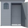 31-m3S6FBlL._AC_.jpg Vente-unique Abri de Jardin en résine Gris Anthracite 2,12 m² NERIO