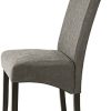 3161V2MauHS._AC_.jpg TecTake Lot de 2 chaises de salle à manger 105cm chaise de salon mobilier meuble de salon - diverses couleurs au choix - (Gris marbré | No. 403627)