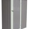 316bya-tLGS._AC_.jpg Evre Abri de jardin de 1,8 m avec porte verrouillable - Structure solide (gris chaud)