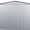 31Af6SaHHAL._AC_.jpg Vente-unique - Abri de Jardin métal en Acier galvanisé Gris 4,91 m² Linus