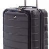 31BMEoA7ezL._AC_.jpg Valise Taille Cabine Rigide ALPINI INOVA-2.0 avec Compartiment pour Ordinateur 16" (55cm) Garantie 2 Ans 100% ABS Port USB (Noir (Black), (Cabine) S – Small – 40L – 55x40x20cm – 2.7kg)