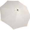 31CCBr1H68L._AC_.jpg LZQ Parasol de Jardin avec manivelle et Protection UV 40+, sans support, Parasol avec Mât de 38mm pour Plage Patio Jardin, Beige,