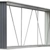 31CiRI5XE2L._AC_.jpg vidaXL Abri de Stockage de Bois Abri de Chauffage de Bois Abri de Jardin Rangement Extérieur Durable Acier Galvanisé 330x84x152 cm Anthracite