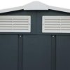 31CxMDeZGRL._AC_.jpg Duramax ECO 8 x 8 (5.85 m²) abri de Jardin en métal galvanisé par Immersion à Chaud - Anthracite avec Garnitures Blanc cassé