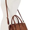 Sac en cuir Fossil Ryder Satchel pour femmes 30,5 cm L x 15,2 cm L x 25,4 cm H