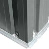 31Ndlrqr7LS._AC_.jpg vidaXL Abri de Stockage de Jardin Métal Gris 204x132x186 cm Rangement Jardin
