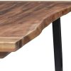 31Tv5VO9HPS._AC_.jpg vidaXL Bois d'Acacia Massif Table de Salle à Manger Table de Cuisine Table à Dîner Table de Repas Meuble à Manger Maison Intérieur 180x90 cm