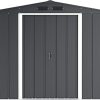 31XxJ1p3UTS._AC_.jpg Duramax ECO 8 x 8 (5.85 m²) abri de Jardin en métal galvanisé par Immersion à Chaud - Anthracite avec Garnitures Blanc cassé