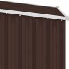 31YXVNJVItL._AC_.jpg Abri de Jardin Marrron 87x98x159 cm Acier galvanisé Maison Jardin Pelouses Jardins Vie en extérieur Structures extérieures Cabanes abris de Jardin