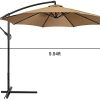 31Zc4uf041S._AC_.jpg YHNJI Parasol de rechange pour parasol de terrasse, 2,5 m d'épaisseur, 8 baleines, pour extérieur, patio, jardin, plage, piscine