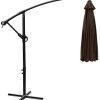 31aor-uWgL._AC_.jpg Abccanopy Parasol de jardin en acier 300 cm marron