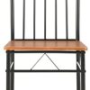 31fj-RYa74L._AC_.jpg vidaXL 6X Chaises de Salle à Manger Chaises à Dîner Chaises de Repas Meuble de Cuisine Chaises de Cuisine Chaises à Manger Intérieur Maison Marron MDF