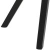 31iP8h0J6L._AC_.jpg Marque Amazon - Movian Arendsee - Lot de 2 chaises de salle à manger, 55 x 48,5 x 85 cm, Vert bouteille/ pieds en hévéa noirs