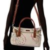 Desigual Fabric Hand Bag, Handbag Femme, Blanc, Taille Unique