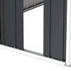 31oc5MlrSoS._AC_.jpg Duramax ECO 8 x 8 (5.85 m²) abri de Jardin en métal galvanisé par Immersion à Chaud - Anthracite avec Garnitures Blanc cassé